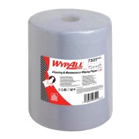 Wypall L20 Extra šluostės dideliuose rulonuose, mėlynos, 2 sl., rulone 500 servetėlių, 190 m