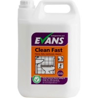 EVANS sanitarinis ploviklis su dezinfekcinėmis savybėmis, švelnaus kvapo CLEAN FAST 5 L EVANS sanitarinis ploviklis su dezinfekcinėmis savybėmis, švelnaus kvapo CLEAN FAST 5 L