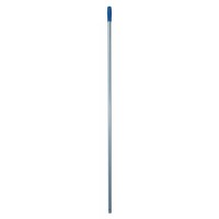 Kotas aliuminis grindų šluosčių laikikliui, mėlyna rankena, 145 cm