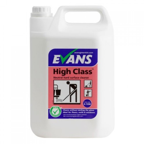 EVANS neutralus kieto paviršiaus valiklis High Class, 5 l EVANS neutralus kieto paviršiaus valiklis High Class, 5 l
