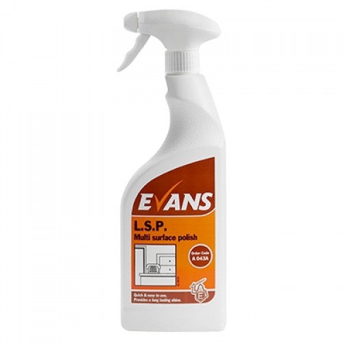 EVANS medinių, dažytų paviršių baldų valymo ir poliravimo priemonė LSP 750 ml EVANS medinių, dažytų paviršių baldų valymo ir poliravimo priemonė LSP 750 ml