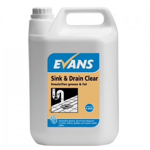 EVANS kanalizacijos valymo priemonė SINK&DRAIN 2,5 l EVANS kanalizacijos valymo priemonė SINK&DRAIN 2,5 l