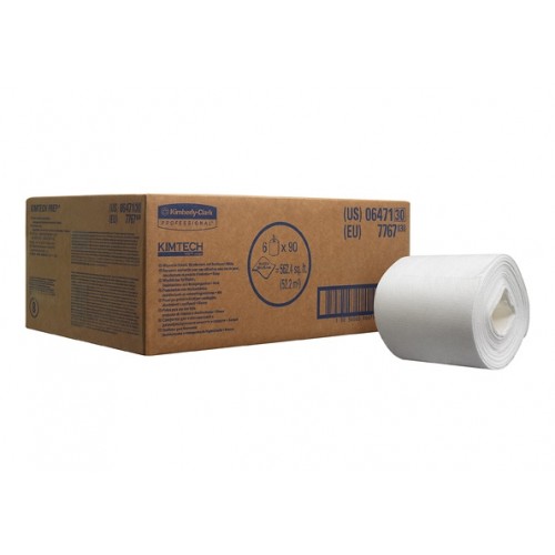 Kimtech Wettask DS šluostės rulonuose, baltos, 1 sl., servetėlė 31,8x30,5, rulone 90 servetėlių. Pakuotėje 6 vnt rulonų Kimtech Wettask DS šluostės rulonuose, baltos, 1 sl., servetėlė 31,8x30,5, rulone 90 servetėlių. Pakuotėje 6 vnt rulonų