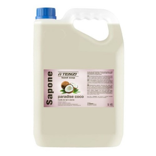 Sapone Paradise Coco pilstomas rankų muilas 5 l Sapone Paradise Coco pilstomas rankų muilas 5 l