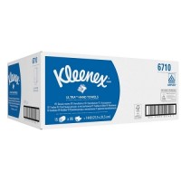 Kleenex Ultra Super Soft rankų valymo servetėlės baltos, 3 sl., servetėlė 31,8x21,5 cm, pakelyje 96 vnt. Pakuotėje 15 pakelių
