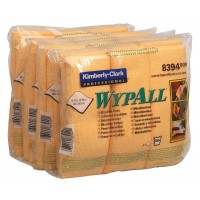 WypAll šluostė iš mikropluošto įvairiems paviršiams valyti 40x40 cm geltona spalva