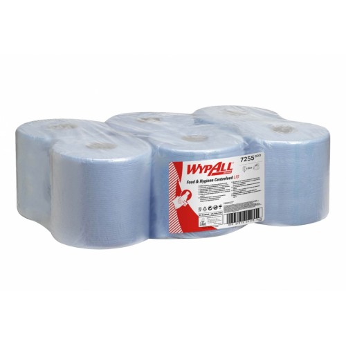 KIMBERLY - CLARK ruloninis rankų popierius traukiamas iš vidaus WYPALL L10 KIMBERLY - CLARK ruloninis rankų popierius traukiamas iš vidaus WYPALL L10
