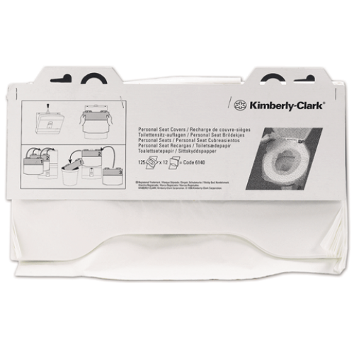 Vienkartiniai klozeto dangčio užtiesalai Kimberly-Clark Professional 1 sl., 39,3x38,1 cm. Pakuotėje 12 pak. po 125 vnt sukabintų servetėlių Vienkartiniai klozeto dangčio užtiesalai Kimberly-Clark Professional 1 sl., 39,3x38,1 cm. Pakuotėje 12 pak. po 125 vnt sukabintų servetėlių