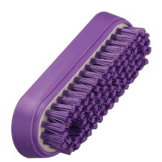 Anti-Microbial nagų šepetėlis Hillbrush kietais šereliais 122mm - Purple